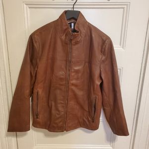 Cole Haan Brown Leather Jacket